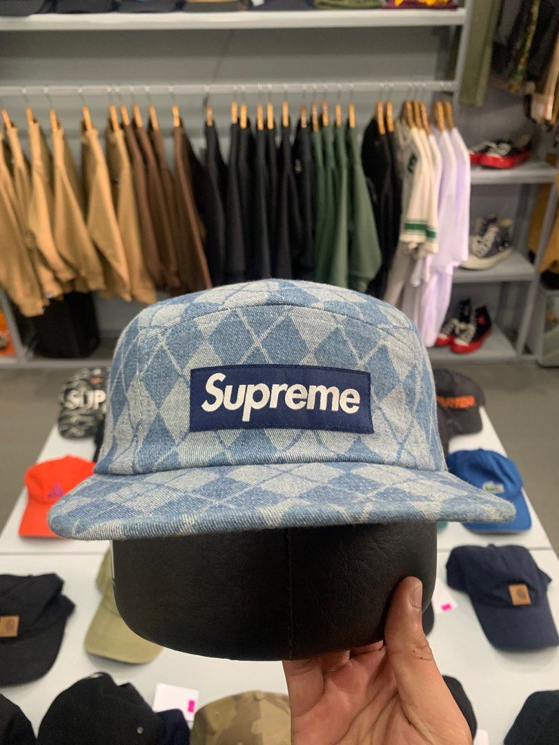 Supreme Camp Hat Men s Fashion Watches Accessories Caps Hats on Carousell