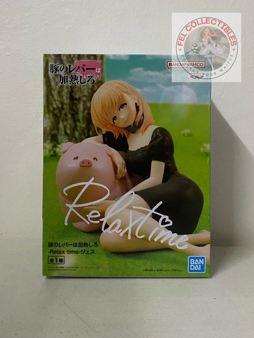 The Story of a Man Turned into a Pig - Buta - Jess - Relax Time (Bandai Spirits) Prize Figure (Category: Designer & Blind Box Toys) located in Manila. Submitted by felicson13 (Listing ID 1320385798, Image 1). Description: ‼BRAND NEW‼ This is MISB (sealed/unopened/brand new) not MIB (tupi box tapon blister/cardboard) 🚨 Authentic Prize Figurine🚨 🚛 Items will be packed properly and securely rest assured Country of origin: Japan 🇯🇵 Currently on-