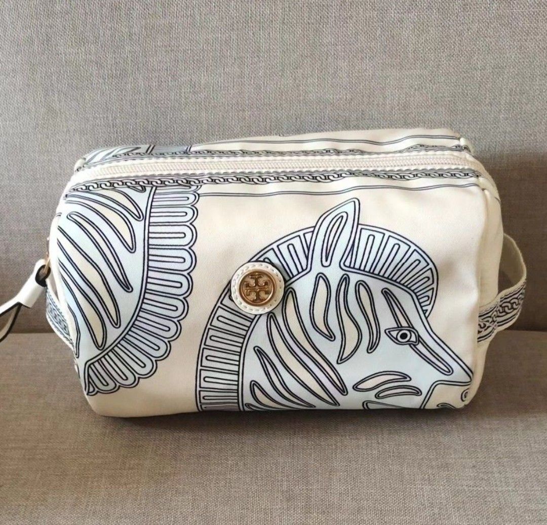Tory burch cosmetic case on sale