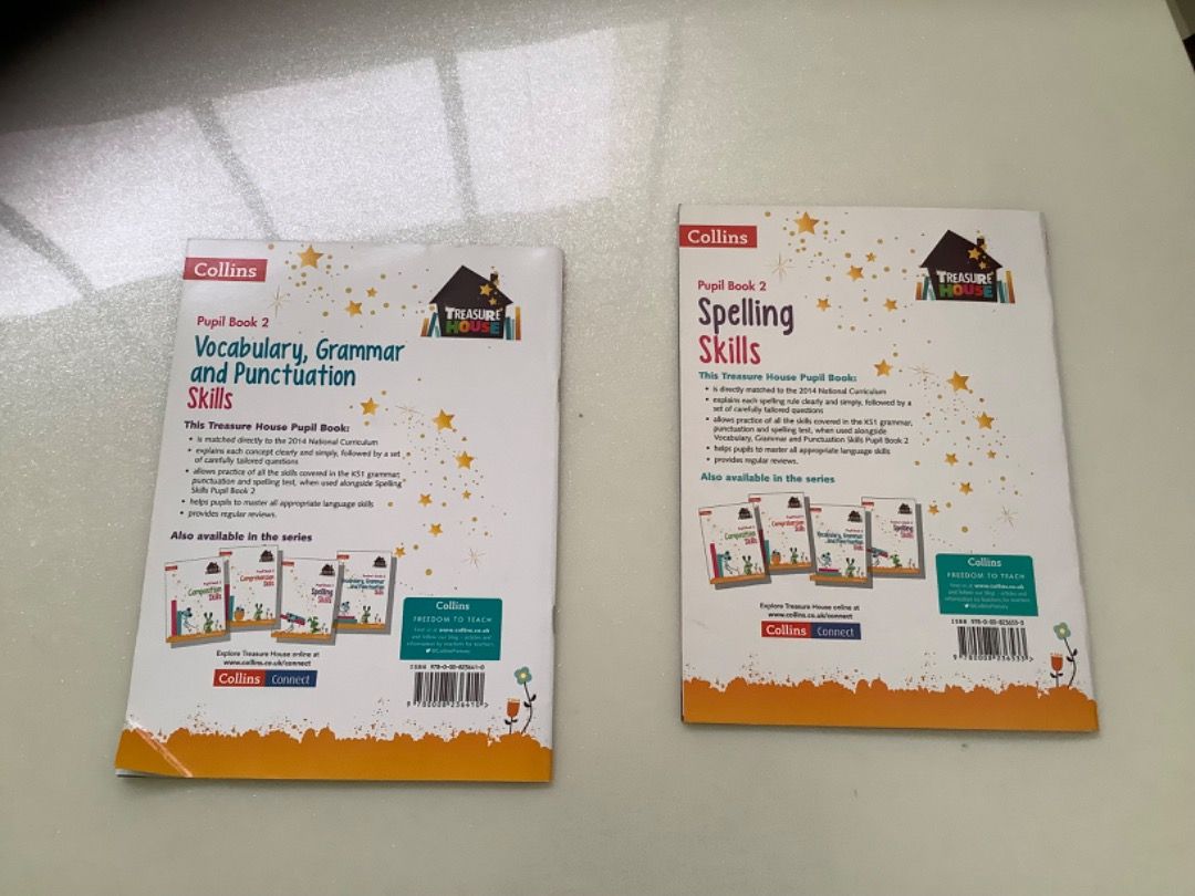 Treasure House - Vocabulary, Grammar & Punctuation Skills Pupil Book 2 ...