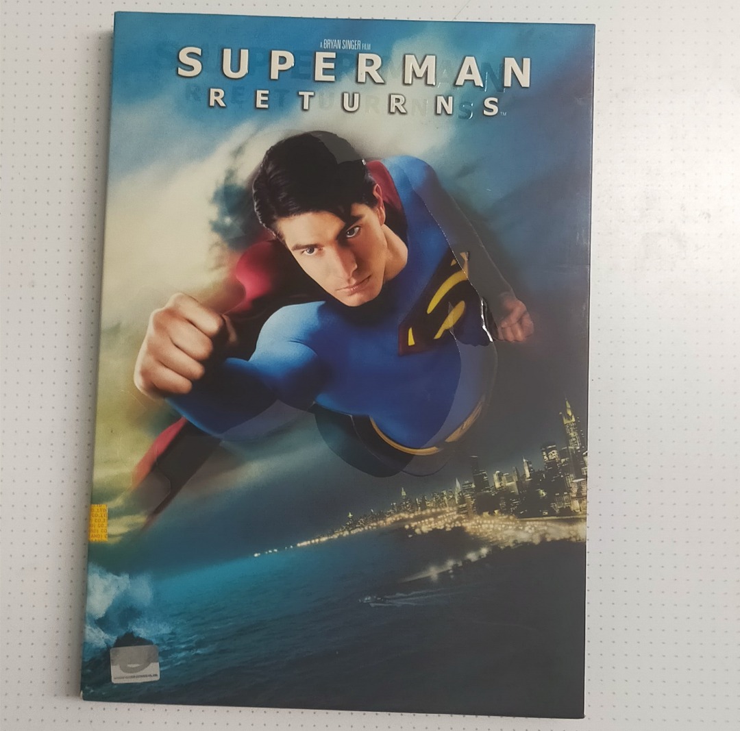 VCD Original Superman Return, Musik & Media, CD, DVD & Lainnya di Carousell