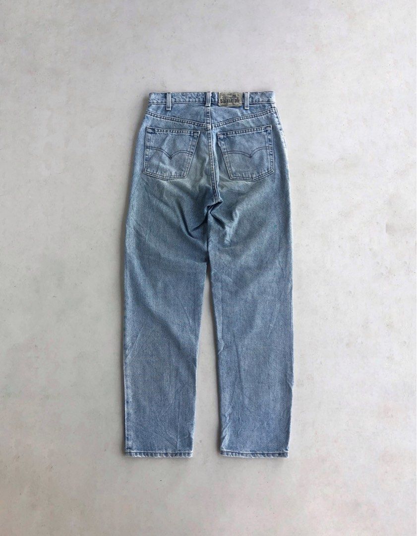 Levis silver Tab BAGGY MADE IN USA（Vtg USA Levis silver tab