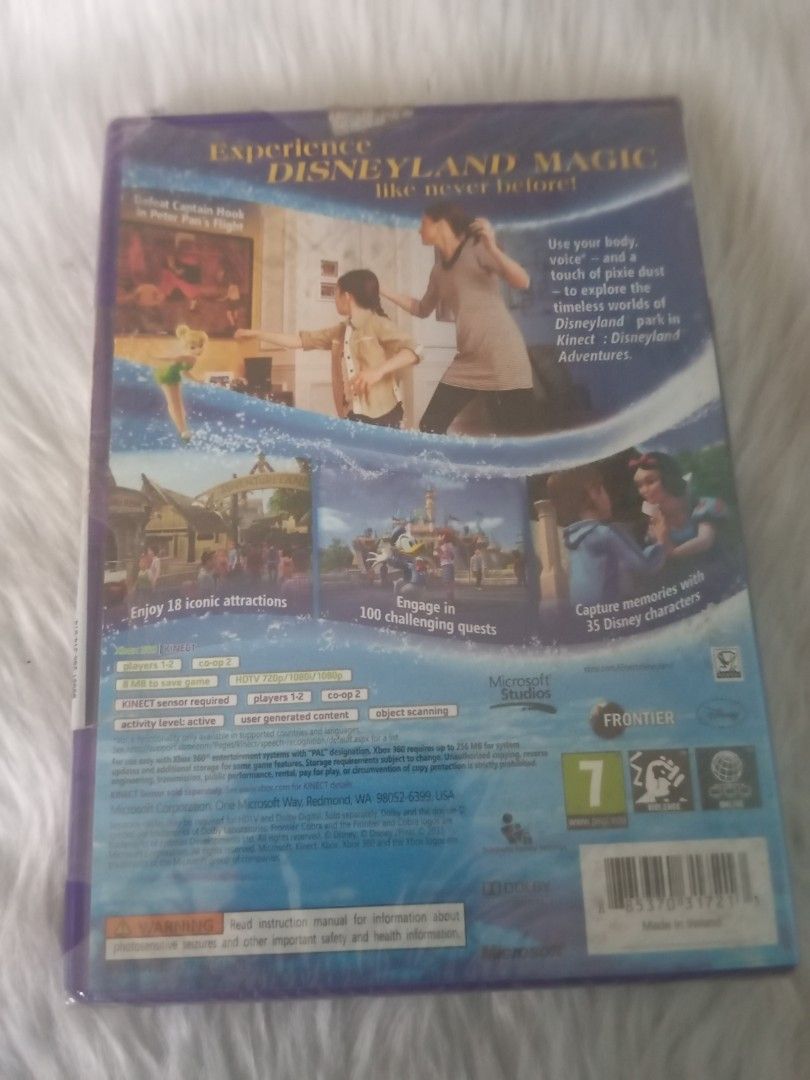 Xbox 360 kinect Disney land adventures (Category: Xbox) located in Manila. Submitted by murjoy (Listing ID 1320245703, Image 2). Description: .