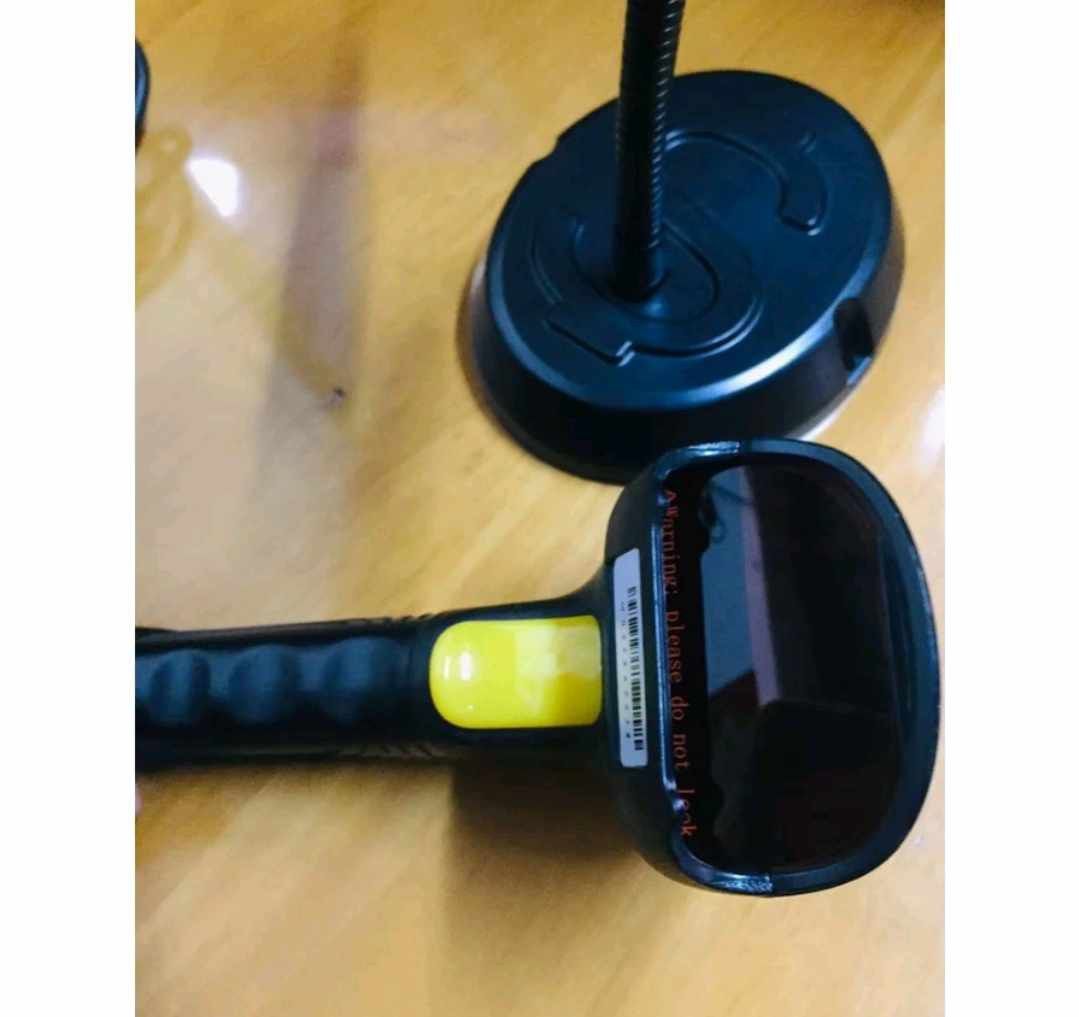 Xp-9100 1D barcode handheld wired scanner with stand (Category: Printers, Scanners & Copiers) located in Manila. Submitted by angeldecaa52449 (Listing ID 1320261160, Image 2). Description: Same day delivery ✅ Cash on delivery via lalamove ✅ Gcash payment accepted ✅ Open for pick up or lalamove ✅ Retail and bulk orders ✅ Message me for more info ☺️.