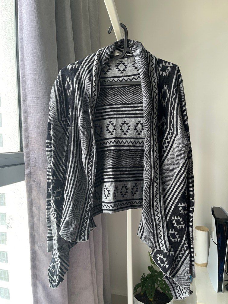Zara aztec cardigan outlet