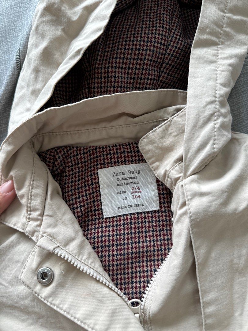 Zara baby winter Jacket Babies Kids Babies Kids Fashion on Carousell