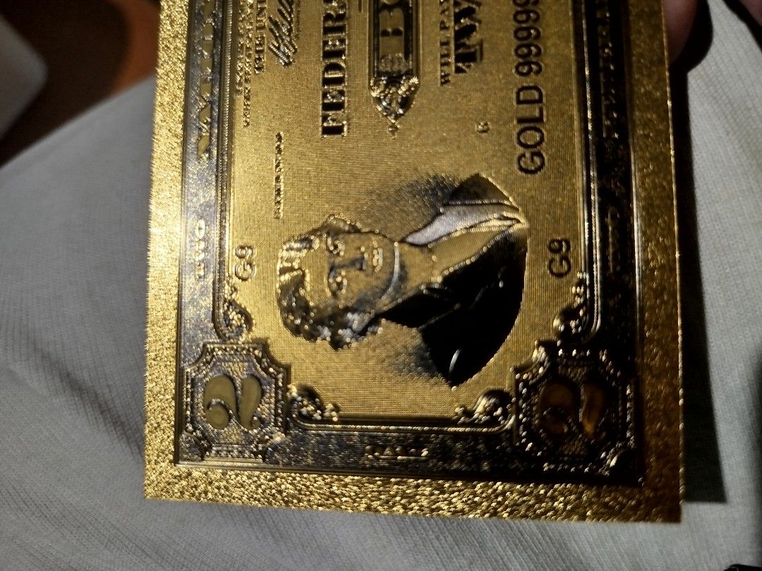 2 dollars battleship gold foil souvenir (Category: Vintage Collectibles) located in Subic. Submitted by regiedaniel01 (Listing ID 1320500072, Image 3). Description: add sf.
