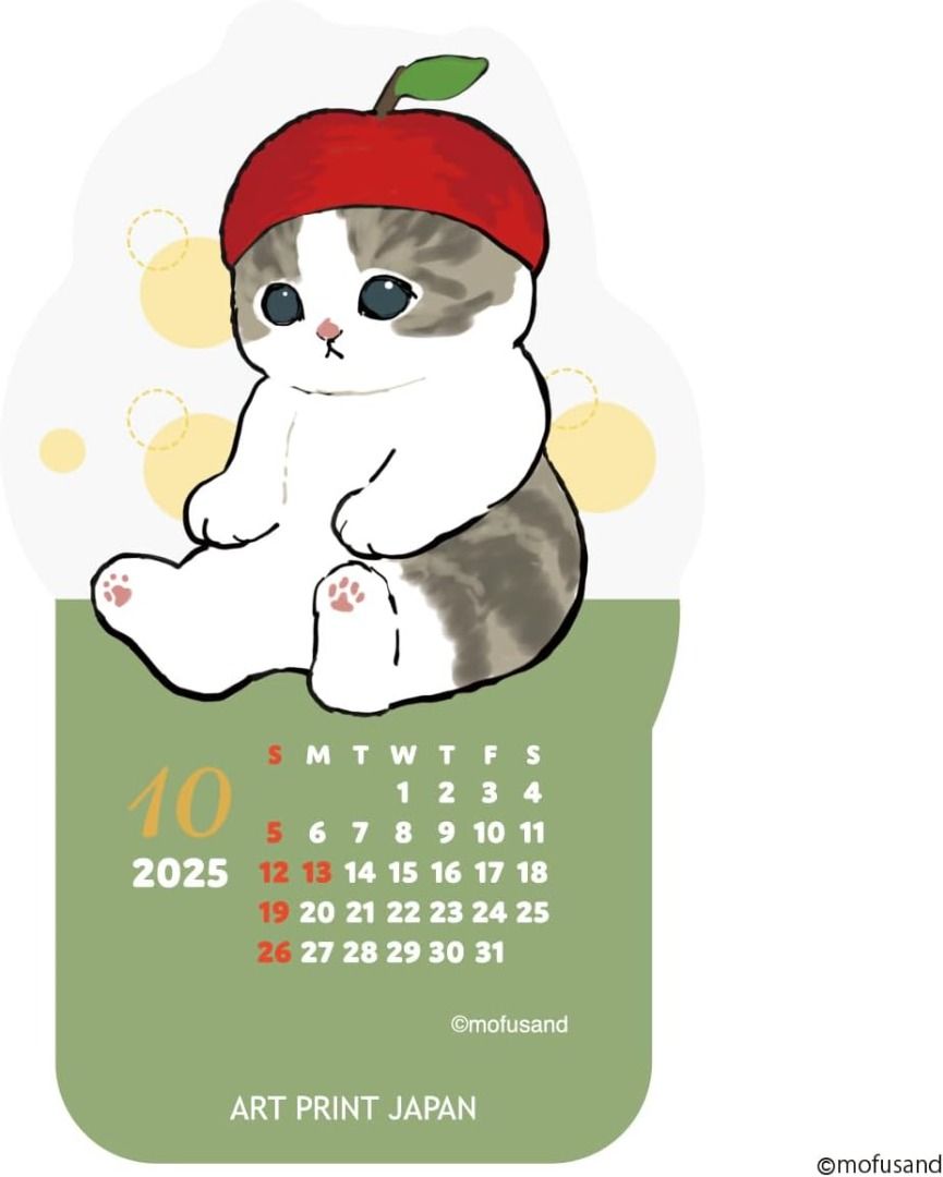 Mofusand Desk Calendar 2025 