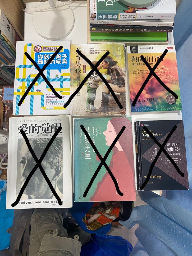 自由定價） Books 各類中英文書籍: 你就是孩子最好的玩具、養育男孩、與成功有約、愛的覺醒、工程的力量、帕坦伽利瑜珈經及其闡釋, 興趣及遊戲, 書本