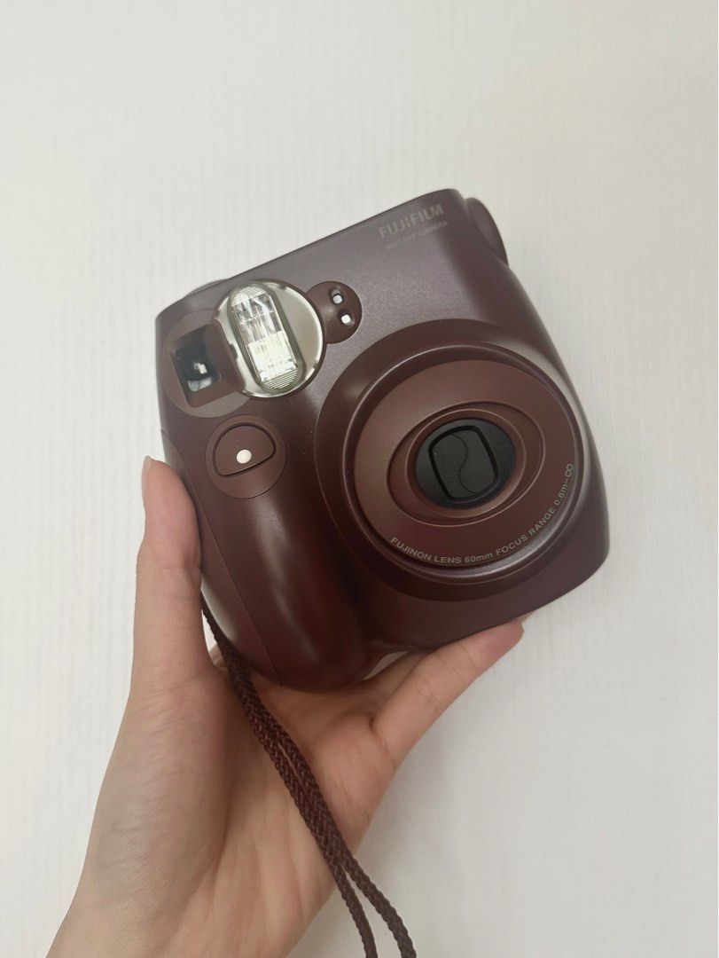 即影即有相機 Fujifilm Instax Mini 7 Instant Film Camera Chocolate Plus Instax