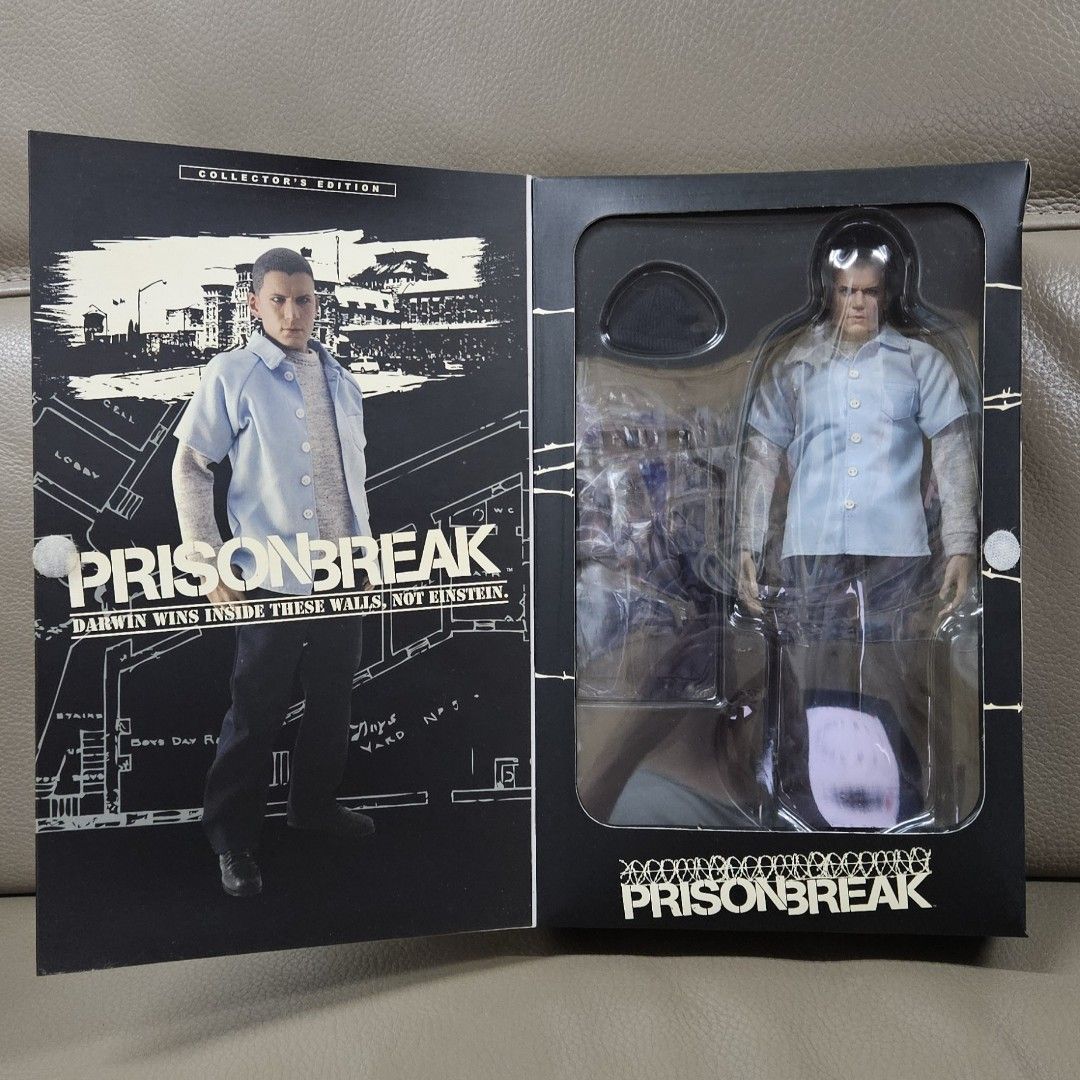 中古Hot Toys PRISON BREAK - Michael Scofield +Lincoln