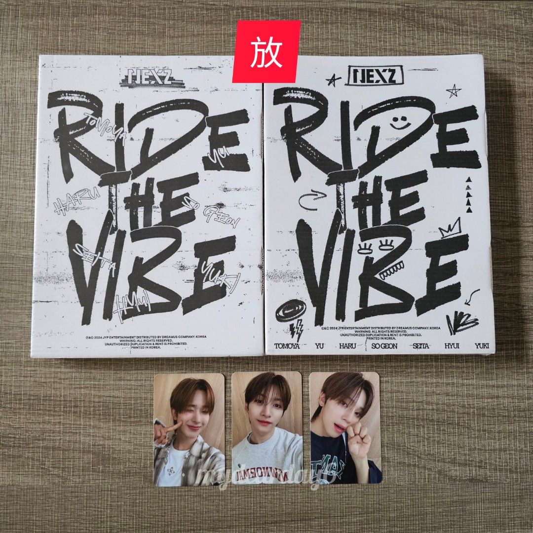 NEXZ Ride the Vibe サノク 限定トレカ ソゴン 【公式通販】