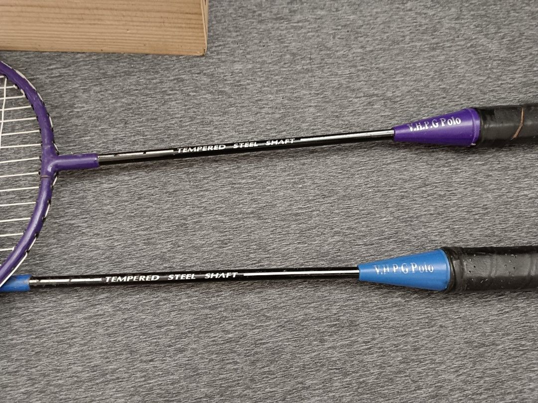 2支 羽球拍 V.H.G.P polo steel shaft 羽毛球拍 #蛇年行大運