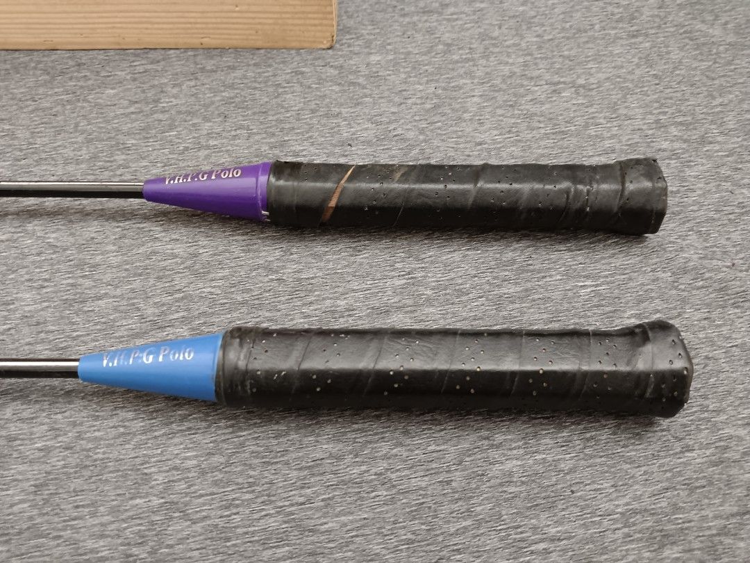 2支 羽球拍 V.H.G.P polo steel shaft 羽毛球拍 #蛇年行大運