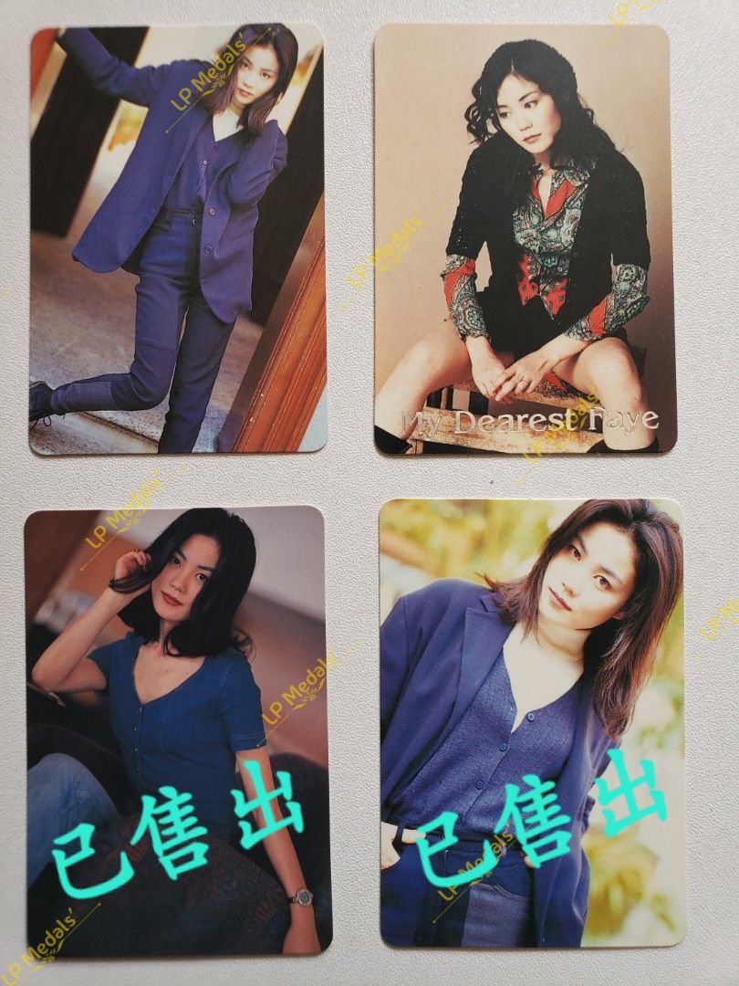 フェイ・ウォン 王菲 Yes! card ホログラム印刷 16点セット（うたの 