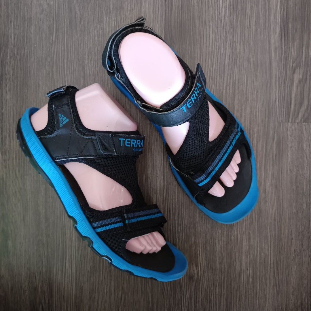 Adidas Terra Sport Sandal 6UK 25CM RM 90 Men s Fashion Footwear Flipflops and Slides on Carousell