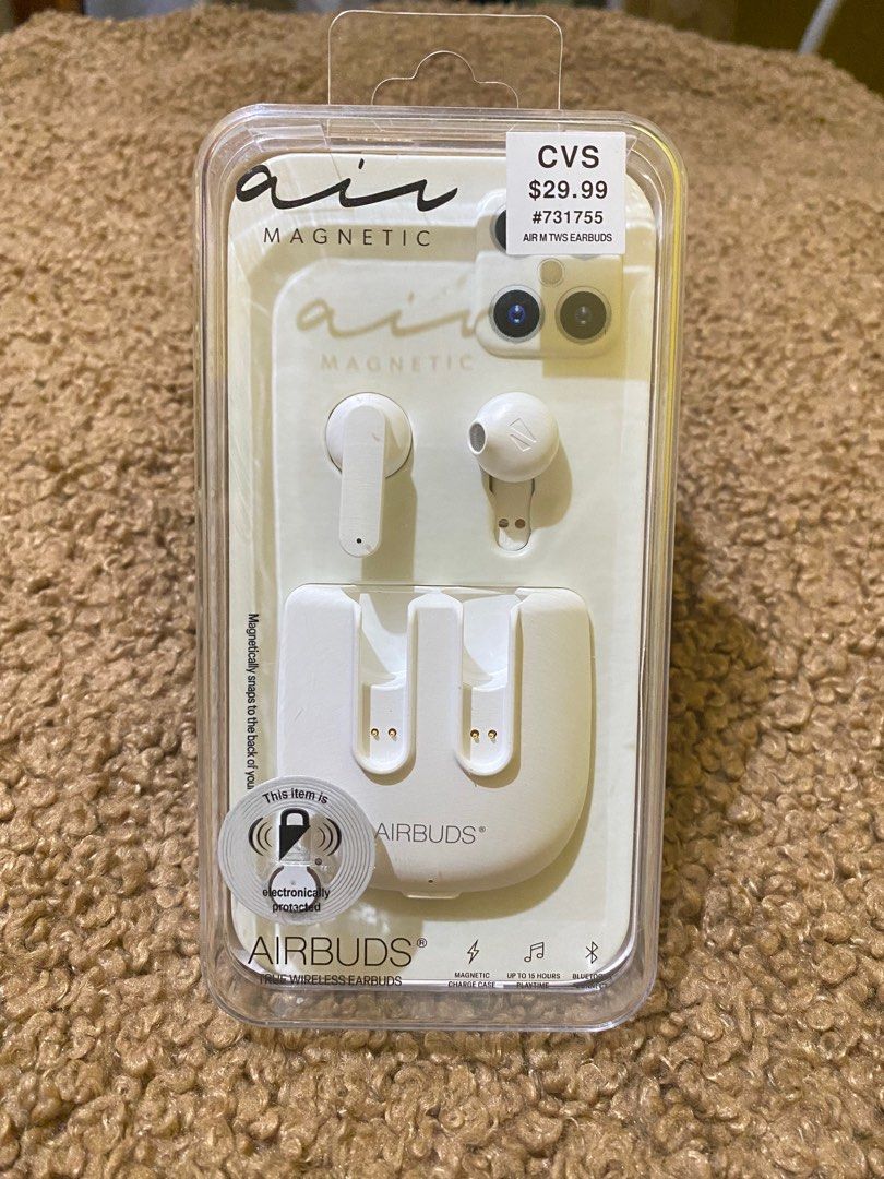 Airbuds true wireless earbuds compatible with iphone 12 13 14 Series Audio Headphones Headsets on Carousell