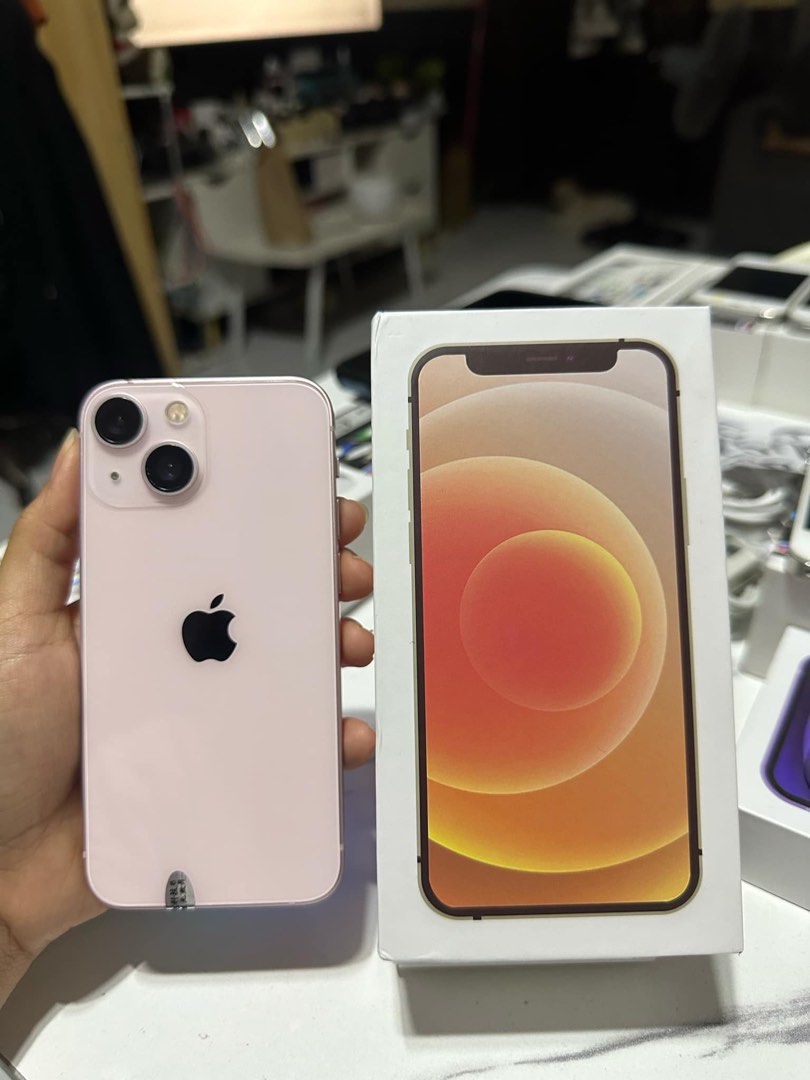 Apple iPhone 13 Mini Pink 512gb Factory Unlock Super Kinis, Mobile