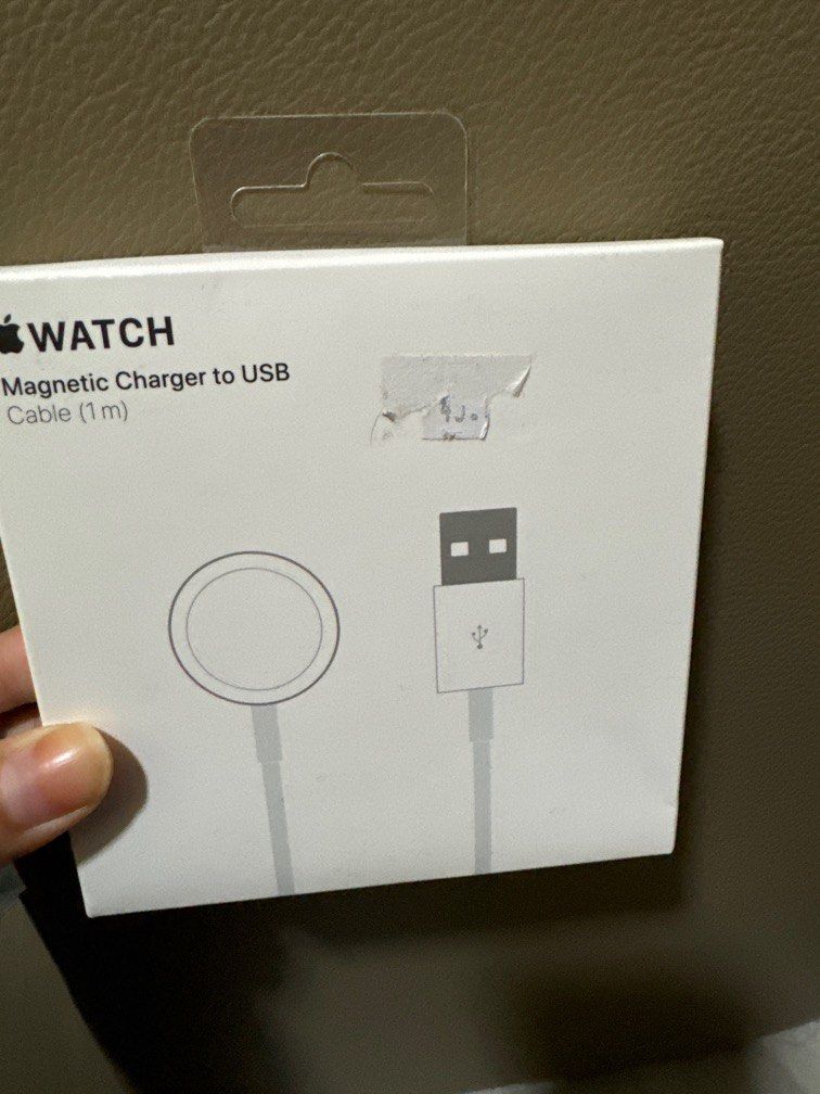 Original Apple Watch magnetic charger to USB 1m Mobile Phones Gadgets Mobile Gadget Accessories Chargers Cables on Carousell