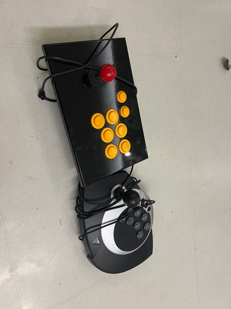 arcade controller (Category: Other Accessories) located in Singapore. Submitted by World_peace (Listing ID 1320546969, Image 1). Description: 2 arcade controller, 15 each , 25 for both . Very light use , no time to play . One have turbo function,.