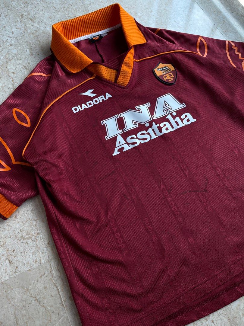 Maglia Original Diadora *Totti #10* AS Roma 1998/1999 Home