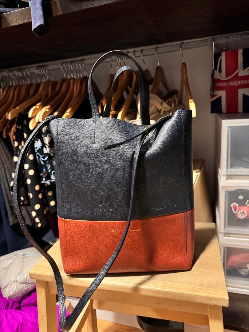 Authentic Celine vertical cabas bicolor bag (Category: Luxury Bags & Wallets) located in Manila. Submitted by kiksprot (Listing ID 1320542751, Image 1). Description: Authentic With original tags, cards and dustbag. In very good condition. No returns unless proven fake. .