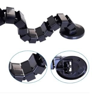 AVAILABLE🔥 GIGAWARE ENTRY WIRE ORGANIZER (Category: Cables & Adaptors) located in Manila. Submitted by gigaware (Listing ID 1320491427, Image 3). Description: SALE🔥 Neat & Tidy: Gigaware Entry Wire Organizer – Streamline Your Cables in Style! (SPECIFICATIONS) Color- Black and White Length- 800mm Width- 68mm Height- 35mm (FEATURES) The total height of the cable spine is 800cm and normally is mounted from the under desk to the floor. The total he