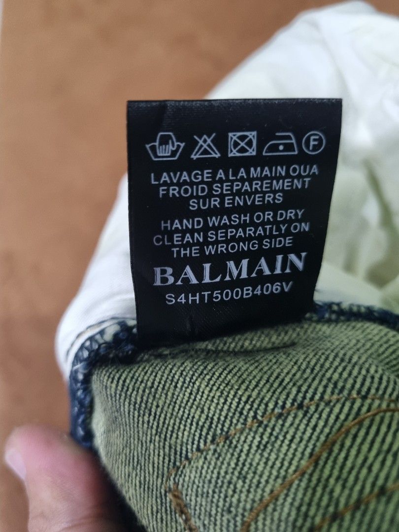Balmain jeans s4ht500b406v discount