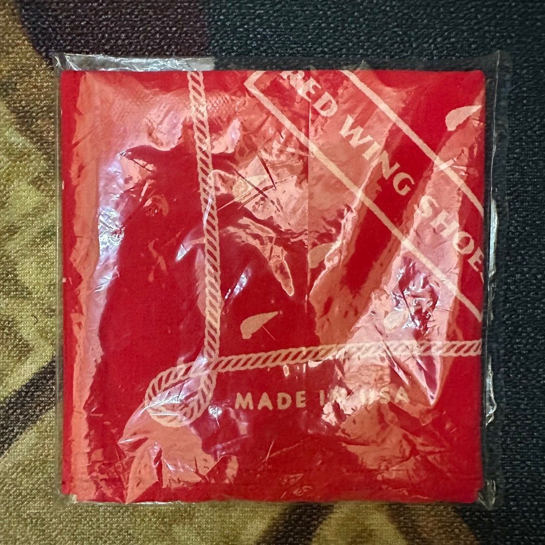 Bandana Red Wing Shoes USA, Men's Fashion, Watches & Accessories