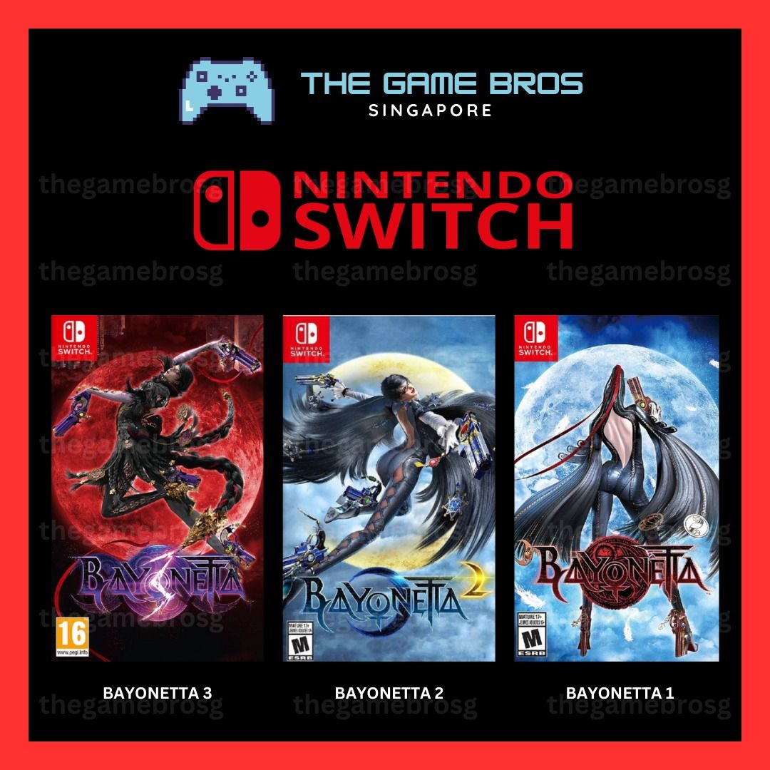 ⭐Bayonetta Bayonetta Bayonetta Nintendo Switch Digital