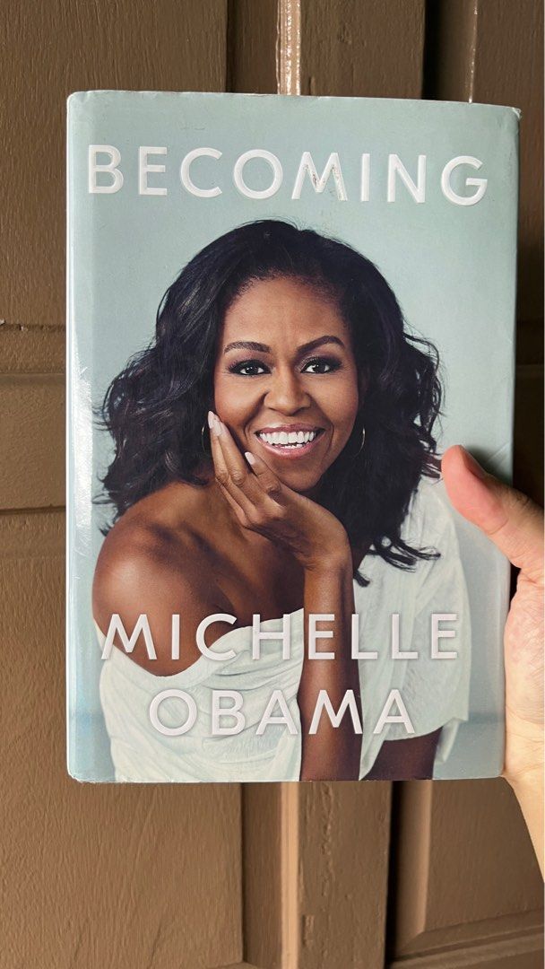 BECOMING by Michelle Obama (hardbound) (Category: Storybooks) located in Valenzuela. Submitted by mark___d (Listing ID 1320462955, Image 1). Description: • Hardbound copy • Well-used, spine and all pages intact 👉🏼 Final price as listed There’s a lot I still don’t know about America, about life, about what the future might bring. But I do know myself. My father, Fraser, taught me to work hard, laugh often, and keep my word. My mother, Marian, sh