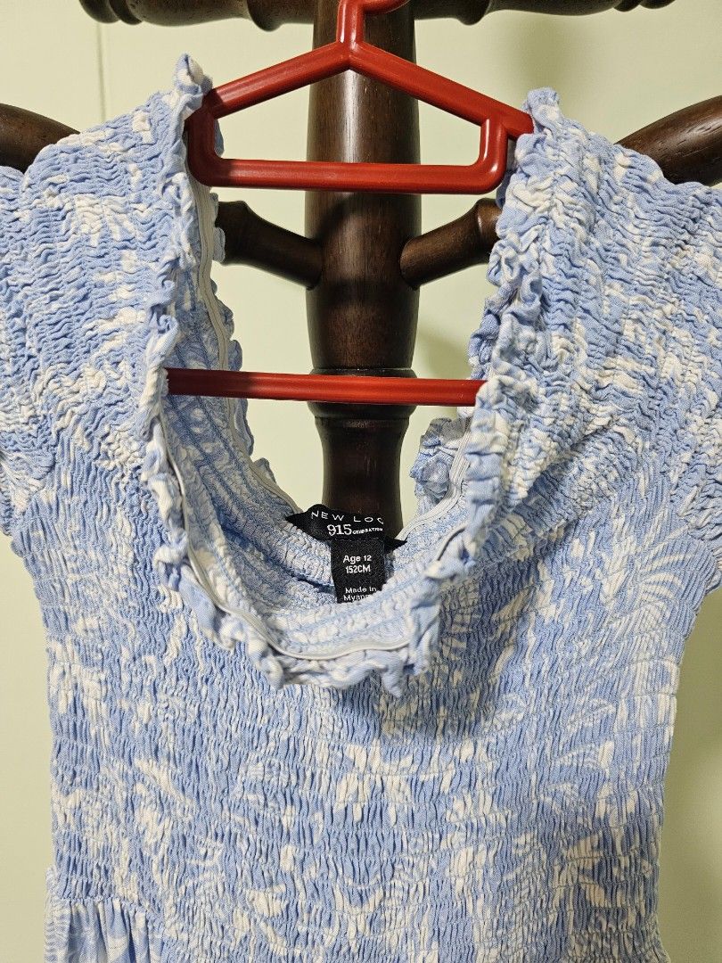 Blue Floral Spring New Look 915Generation Asymmetrical Dress Women s Fashion Dresses Sets Dresses on Carousell
