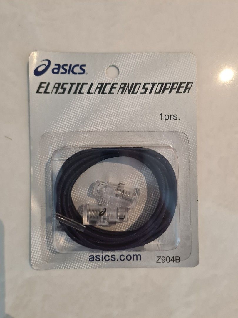 BN Asics Elastic Lace and Stopper in Navy