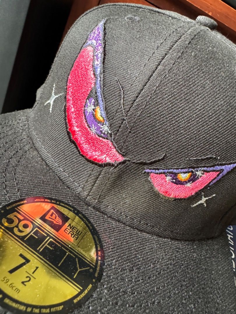 BNWT Supreme Eyes New Era Cap Hat Size 7 1/2 Black SS21