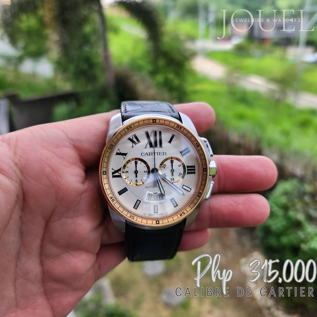 Cartier de calibre chronograph new arrivals