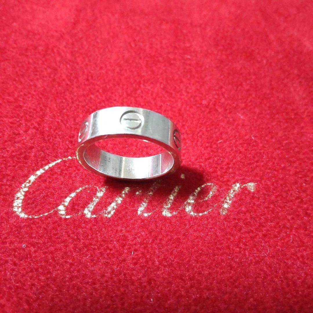 Cartier Love Ring Size 53 Women s Fashion Jewelry Organizers Rings on Carousell