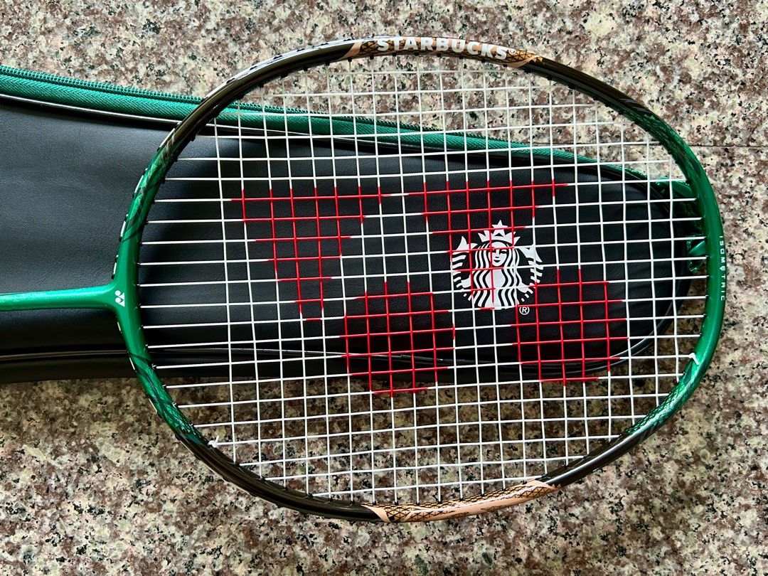 China Exclusive Starbucks x Yonex Collaboration Badminton Racket ...