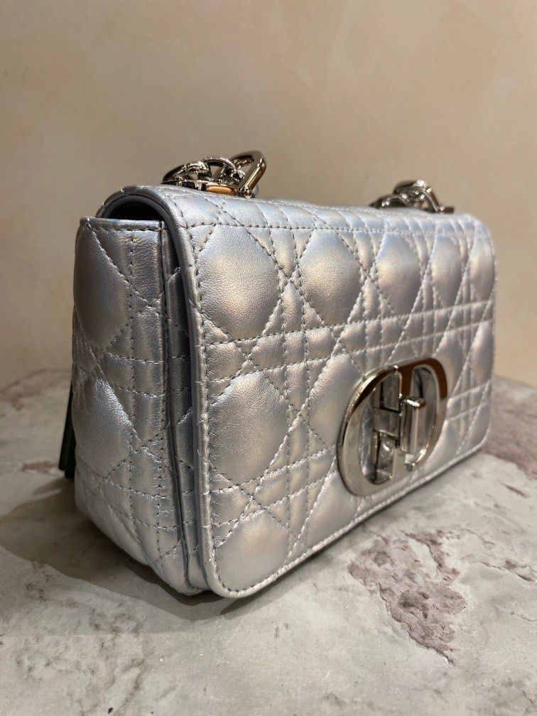 Christian dior silver bag online