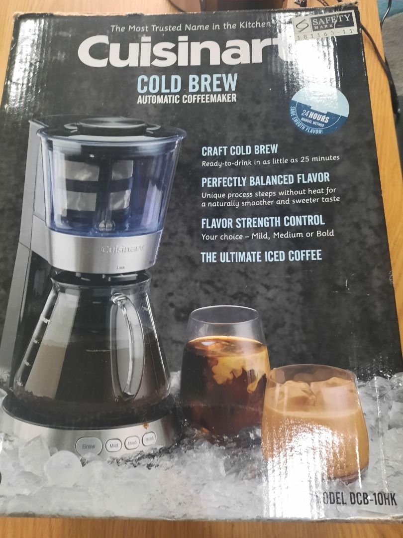 Cuisinart cold brew coffee maker best sale