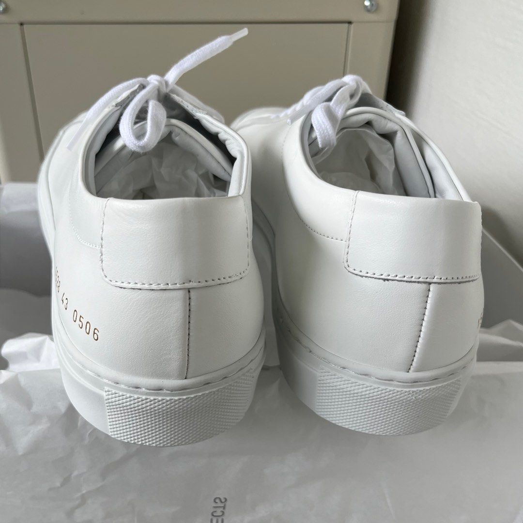 Mens white common projects online