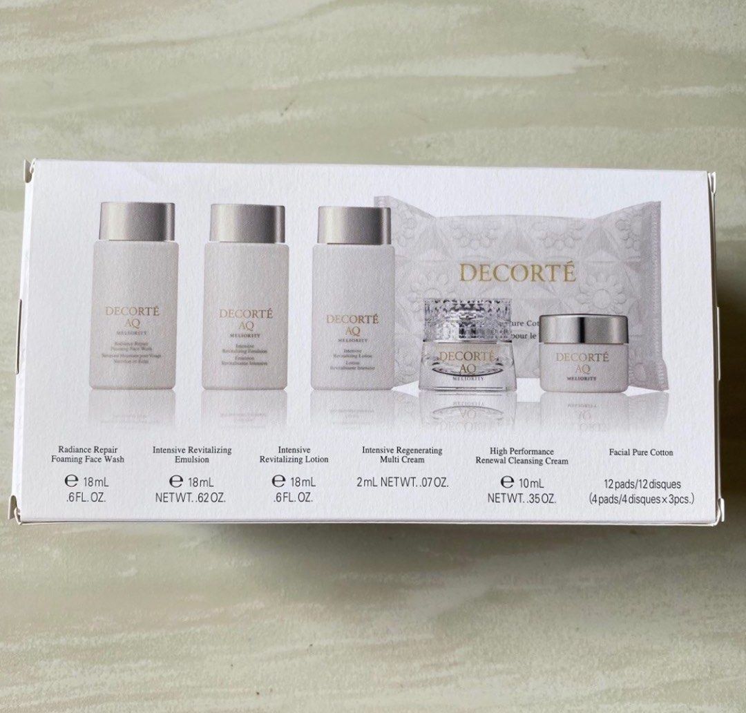 DECORTÉ AQ MELIORITY TRAVEL KIT IV AQ Meliority Intensive Regenerating Multi-Cream – Decorté