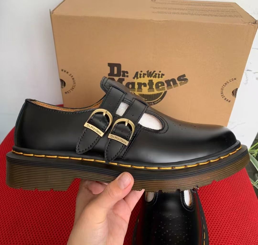 Dr. Martens 8065 low cut double button Martin shoes for women Special Offers