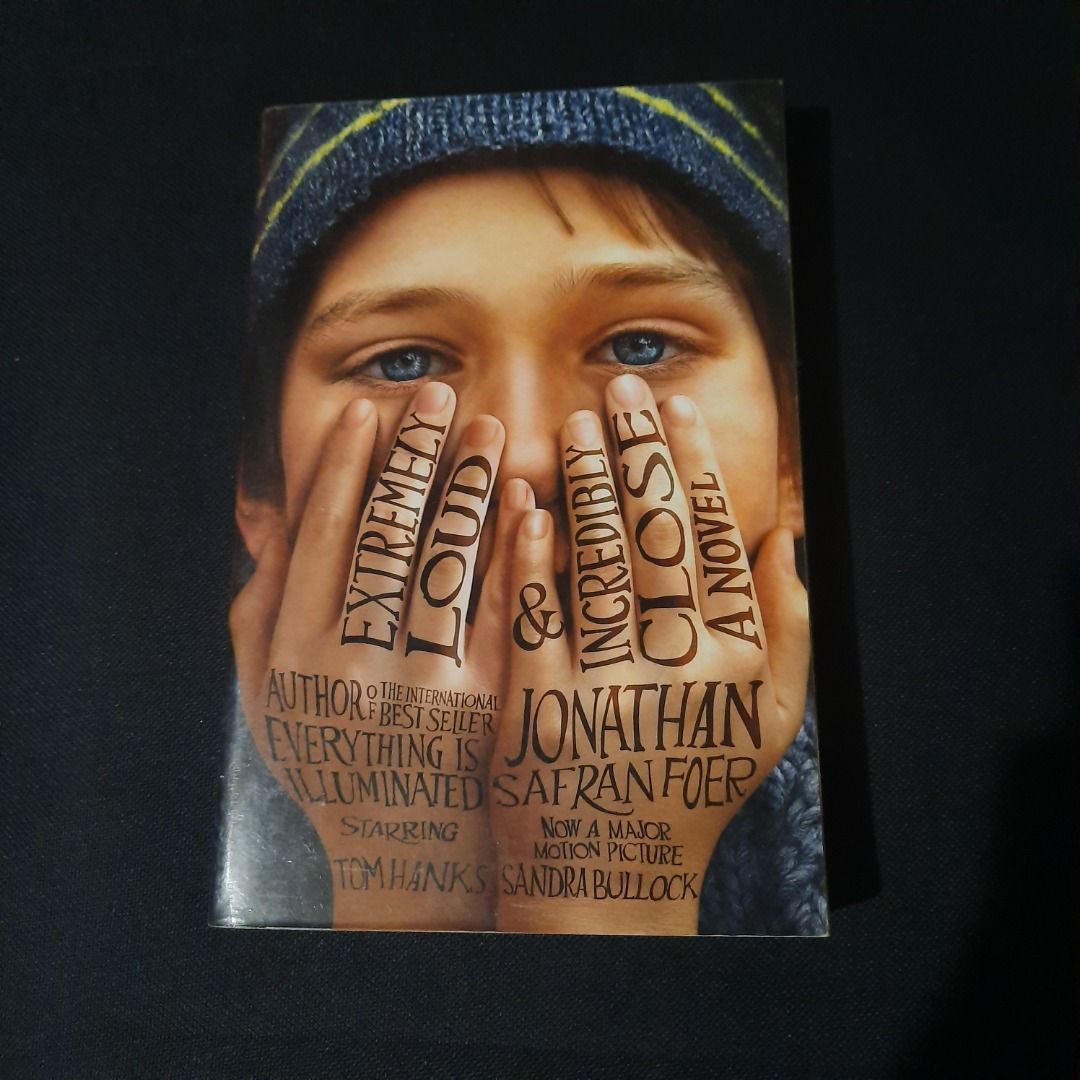 Extremely Loud and Incredibly Close by Jonathan Safran Foer (Category: Storybooks) located in Caloocan City. Submitted by preloved.decluttering (Listing ID 1320565227, Image 1). Description: Extremely Loud and Incredibly Close by Jonathan Safran Foer Trade paperback.