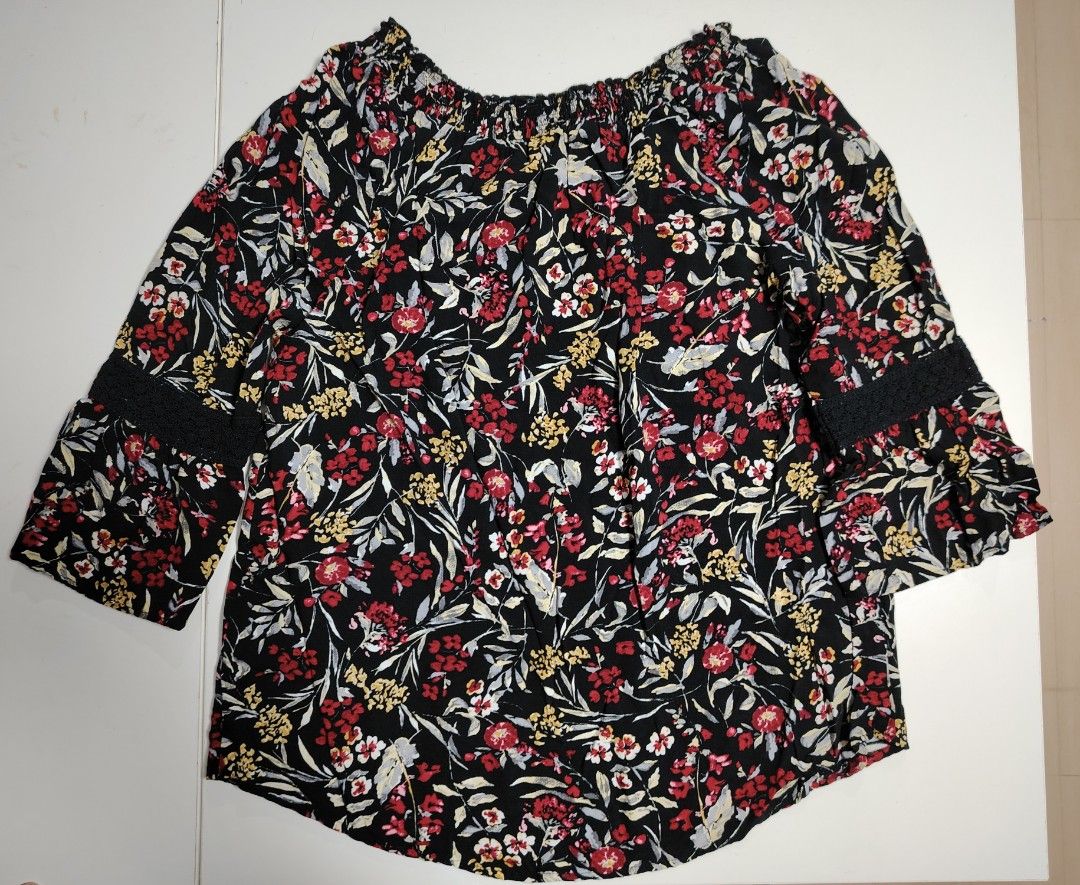 Faded glory peasant top deals