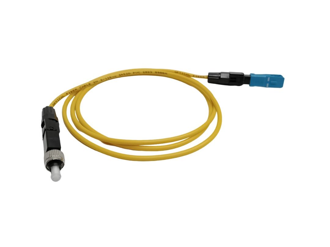 FIBER OPTIC PATCH CORD CABLE SC-UPC to FC-UPC SINGLE MODE, QUICK ...