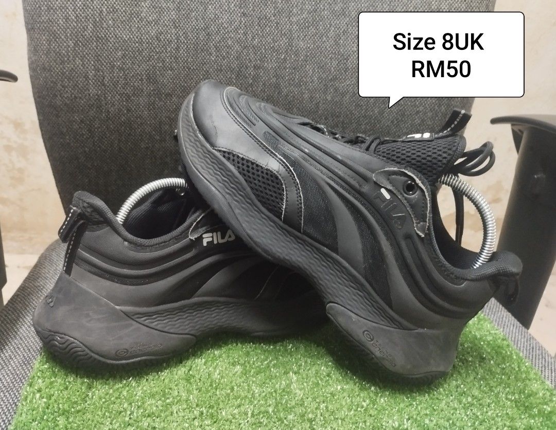 Fila ray low black online