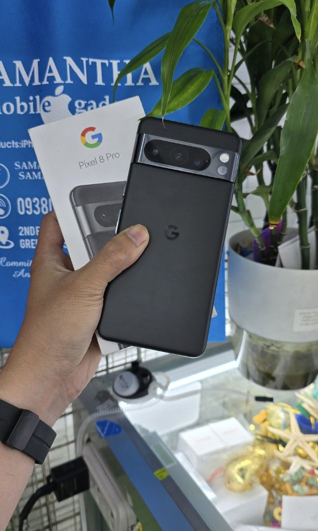 Google Pixel 8 Pro 256gb US Variant Openline (Category: Android Others) located in Quezon City. Submitted by samanthaga21954 (Listing ID 1320492346, Image 1). Description: Google Pixel 8 Pro 256gb US Variant Openline Brandnew Sealed with Warranty Onhand Stock.