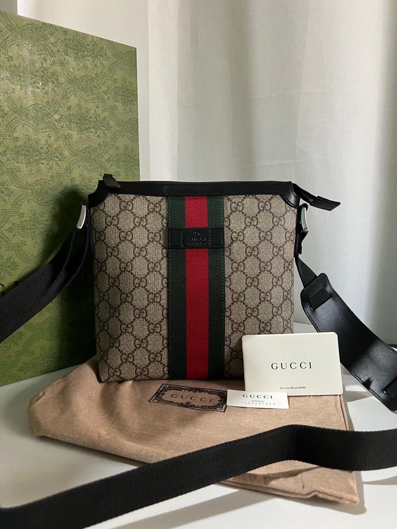 Gucci cross body bag mens clearance