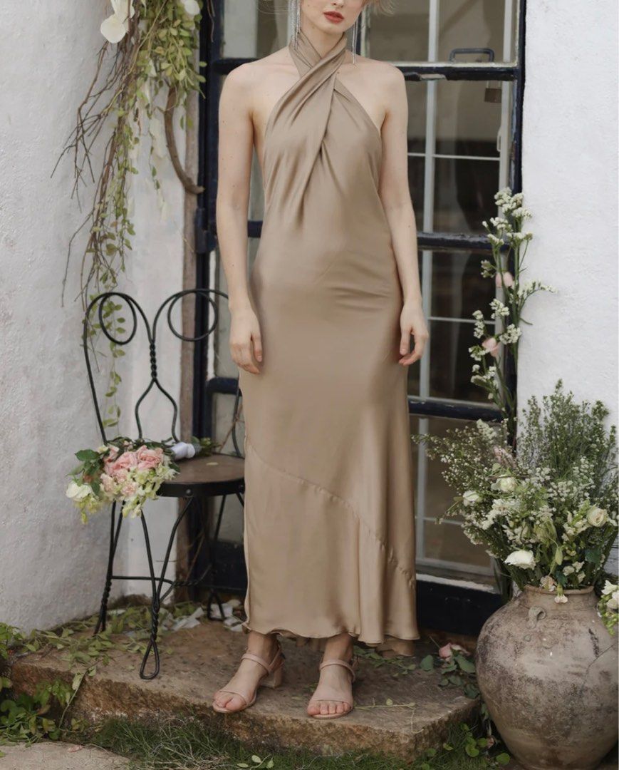 Halter style sundresses discount