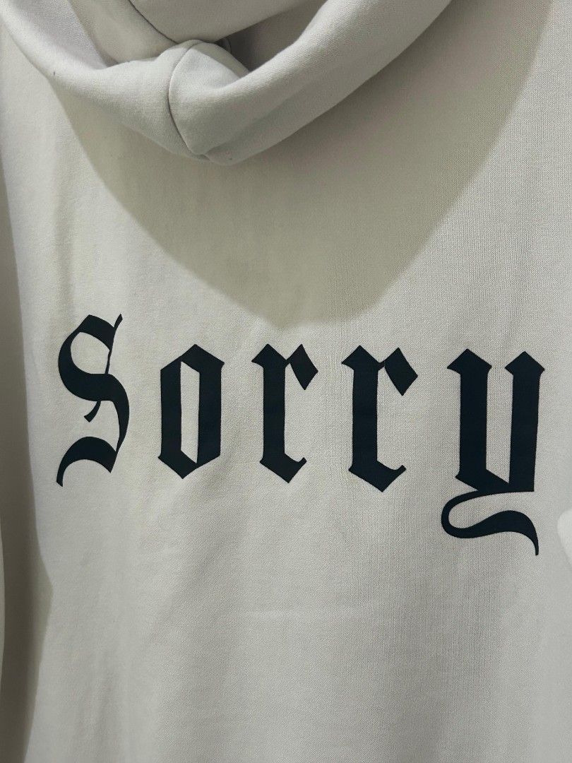 H&m sorry hoodie on sale